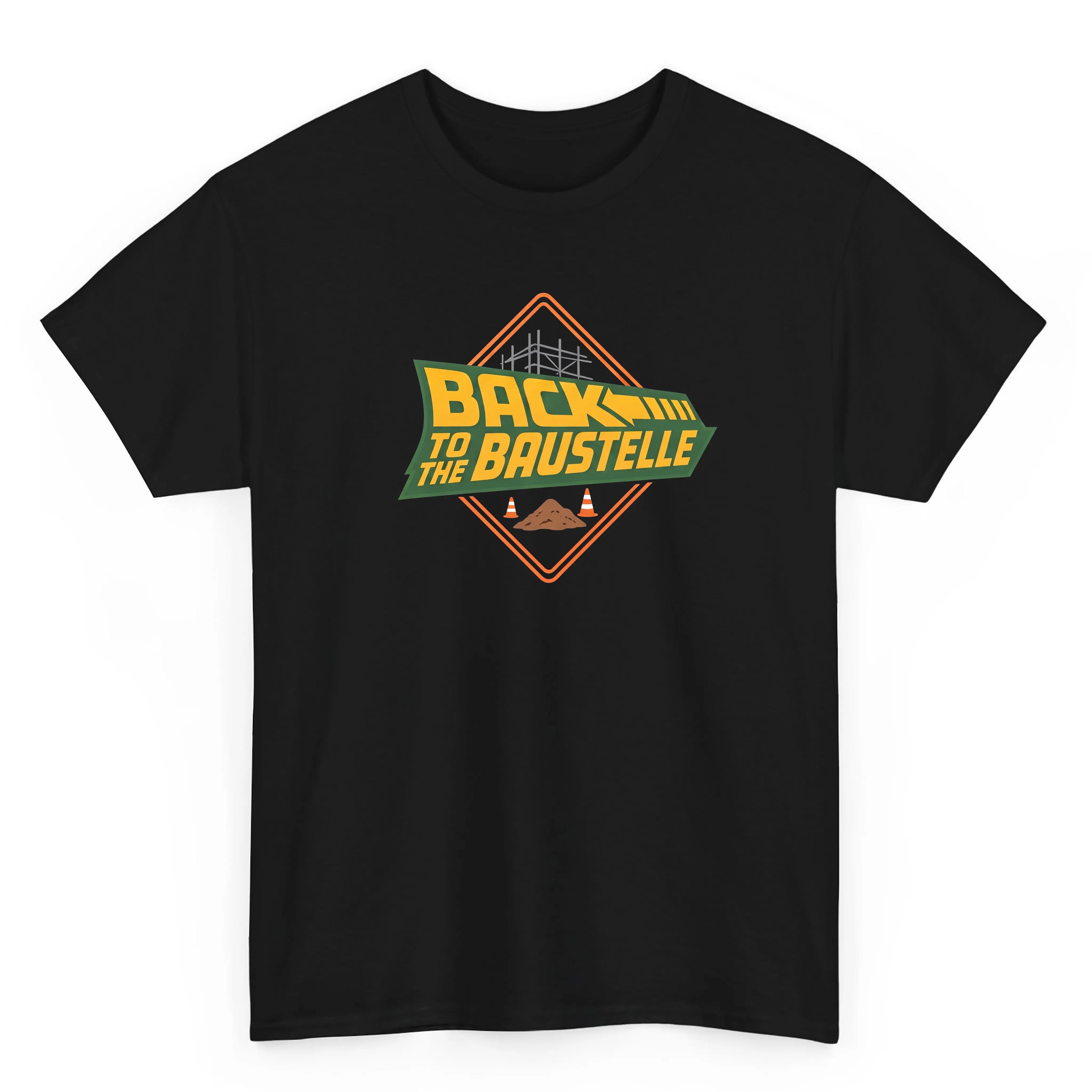 Back To The Baustelle - Handwerker T-Shirt