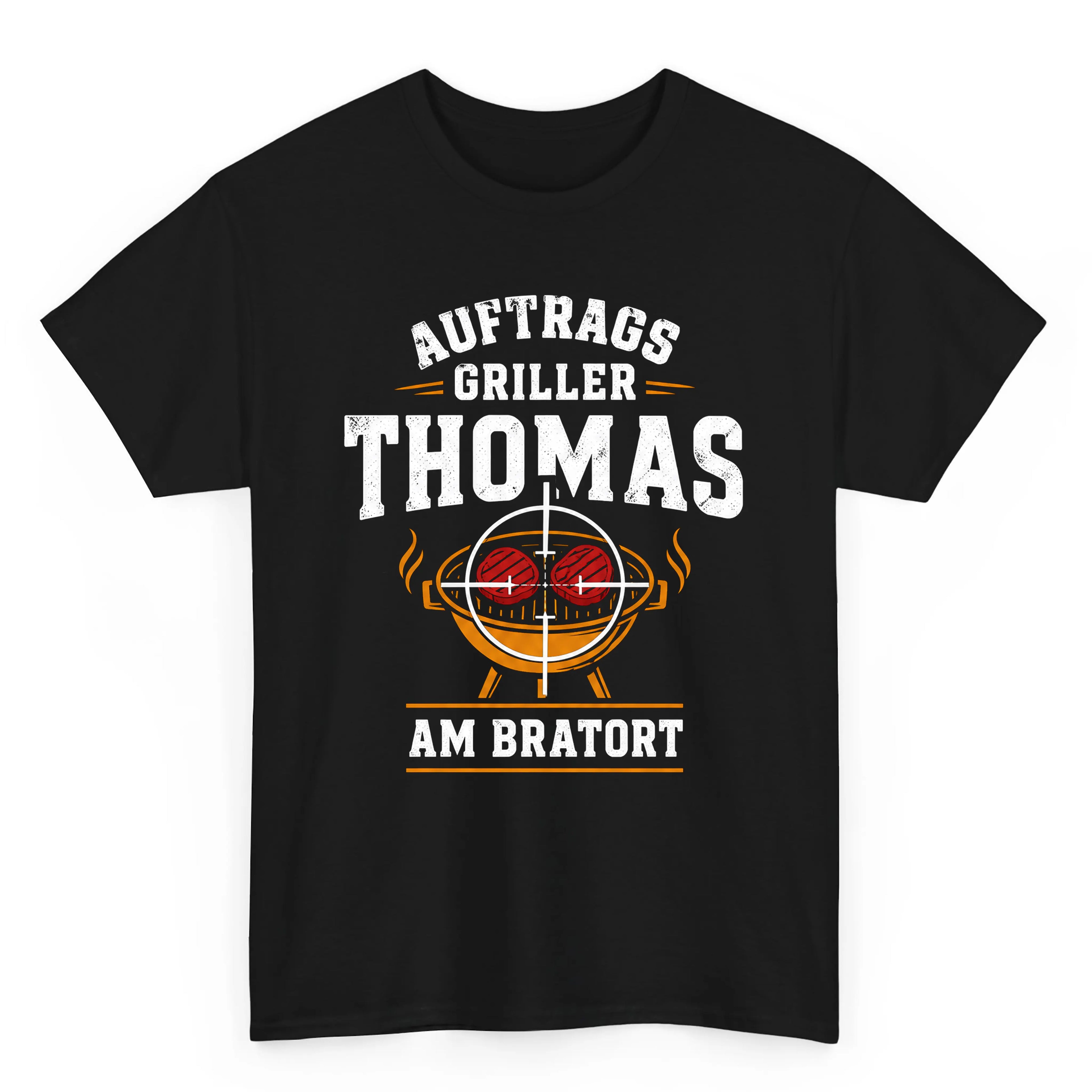 Auftragsgriller - Lustiges Personalisiertes T‑Shirt