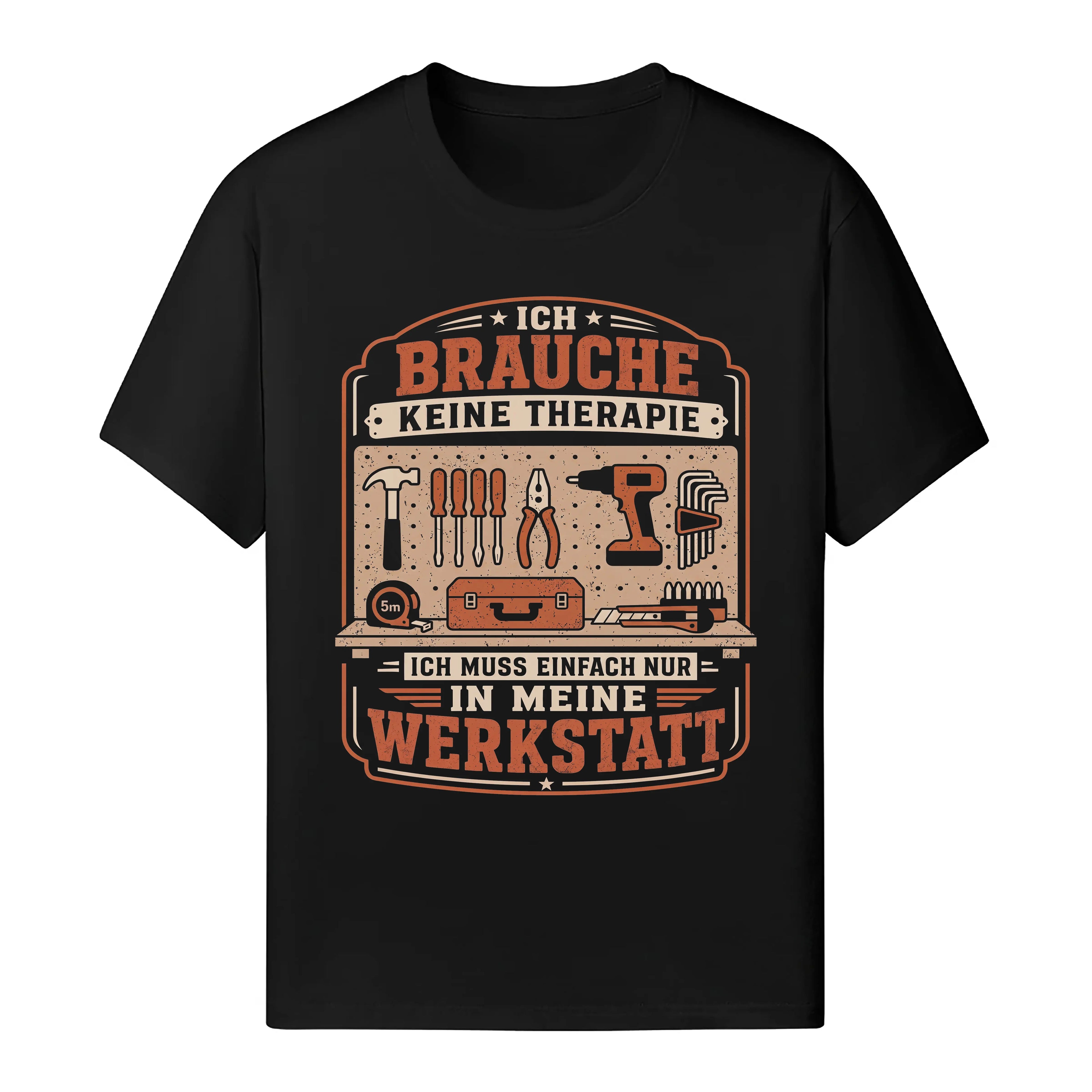 Ich Muss Nur In Meine Werkstatt - Handwerker T-Shirt