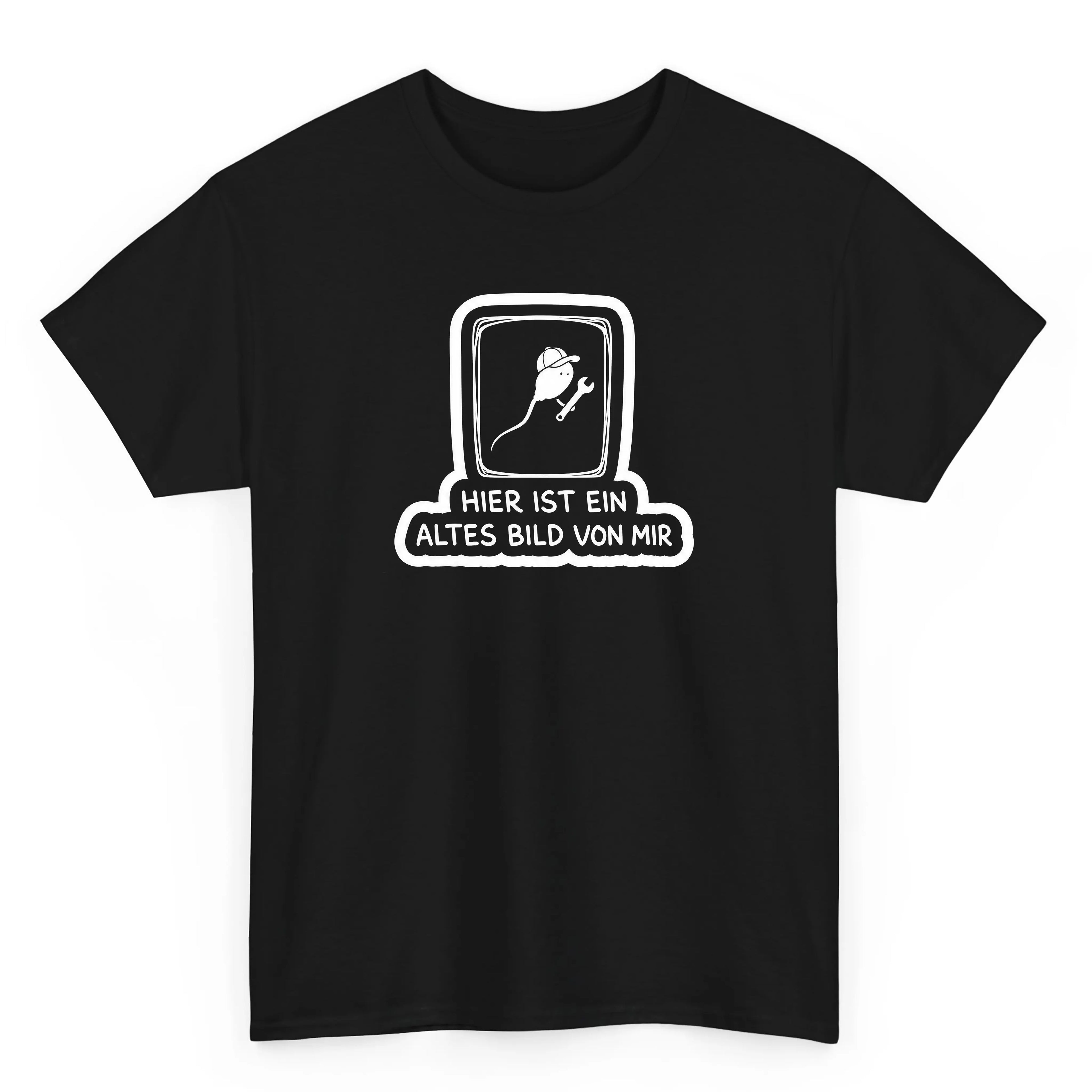 Hier Ist Ein Altes Bild Von Mir - Handwerker T-Shirt