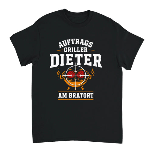 Auftragsgriller - Lustiges Personalisiertes T‑Shirt