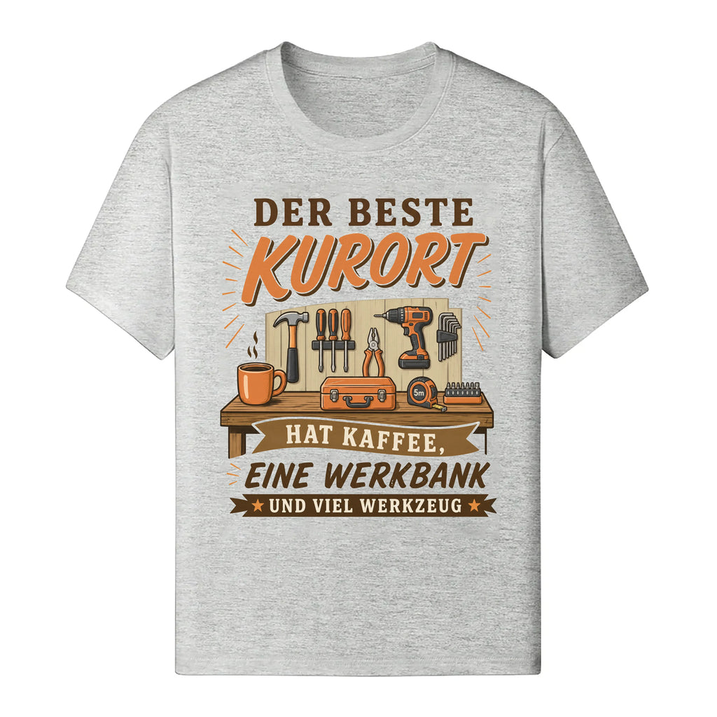 Der Beste Kurort - Handwerker T-Shirt (hell)