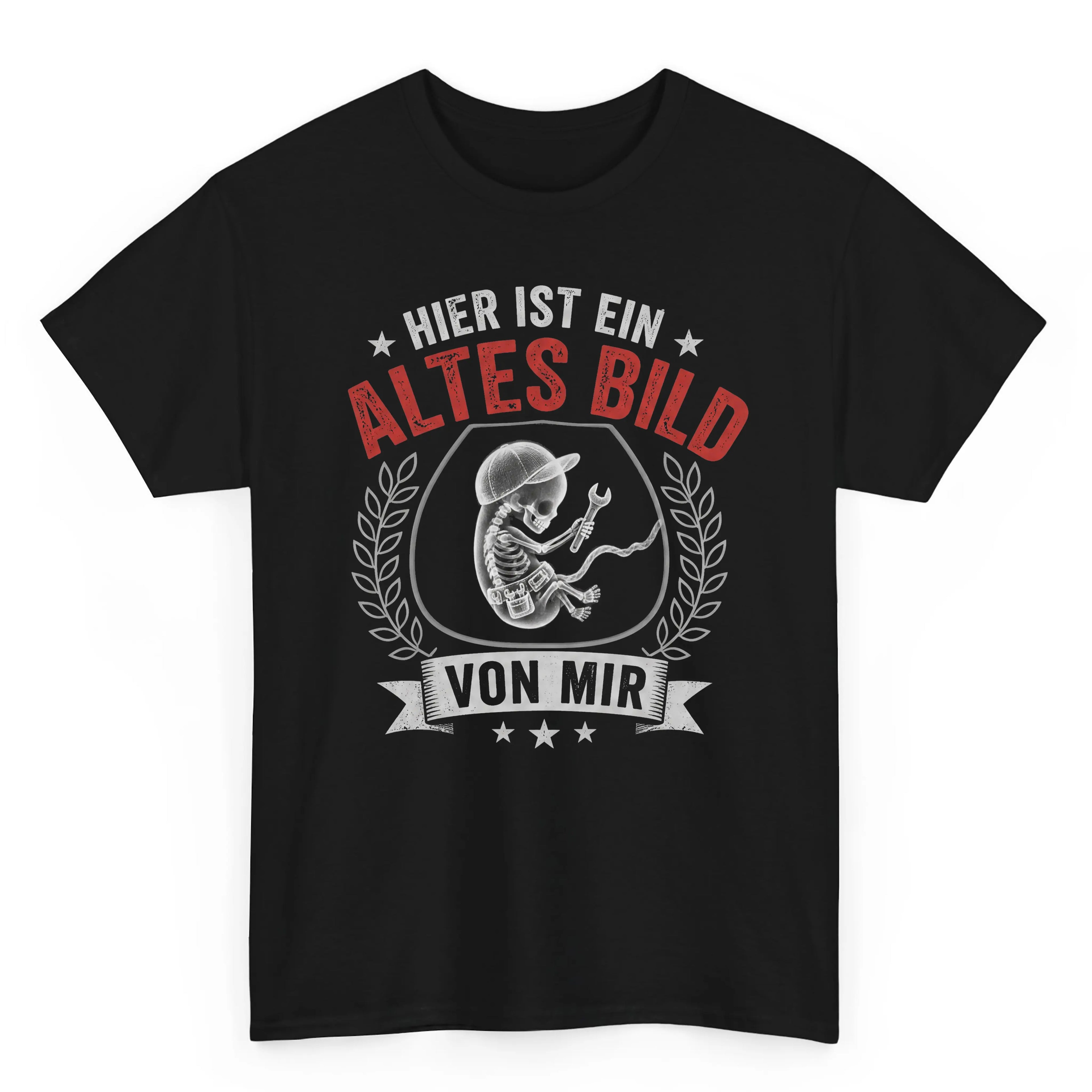 Hier Ist Ein Altes Bild Von Mir - Handwerker T-Shirt