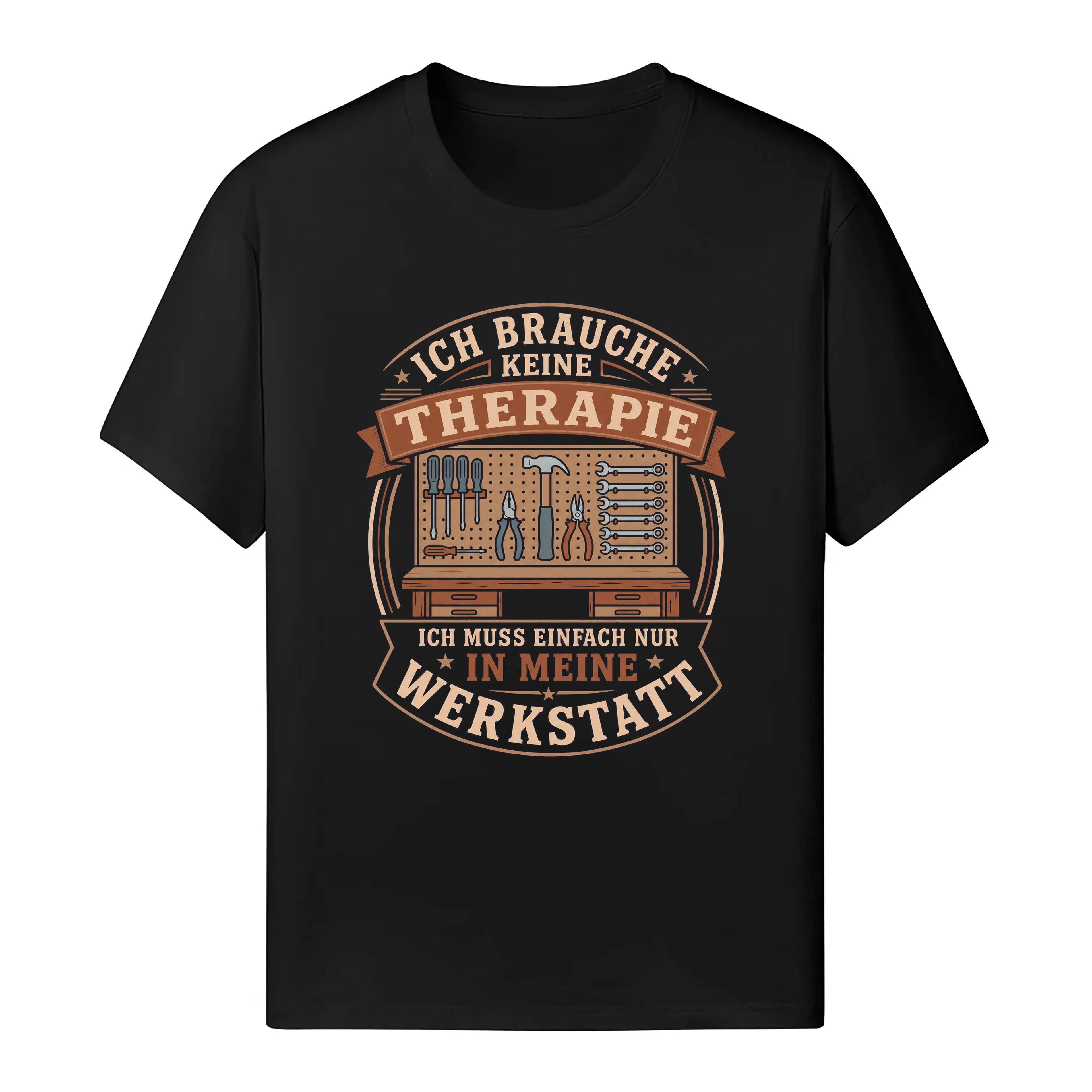 Ich Muss Nur In Meine Werkstatt - Handwerker T-Shirt