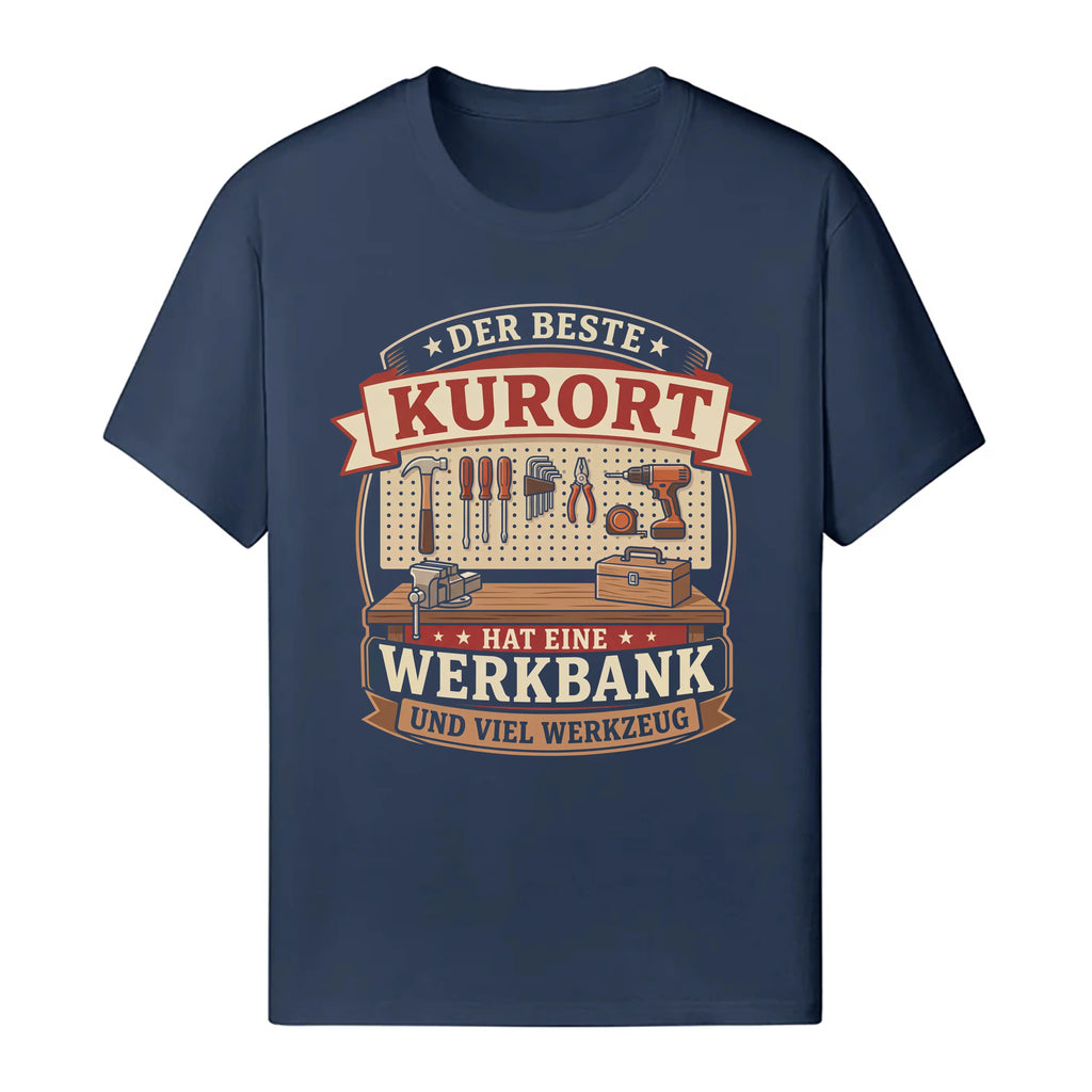 Der Beste Kurort Emblem - Handwerker T-Shirt