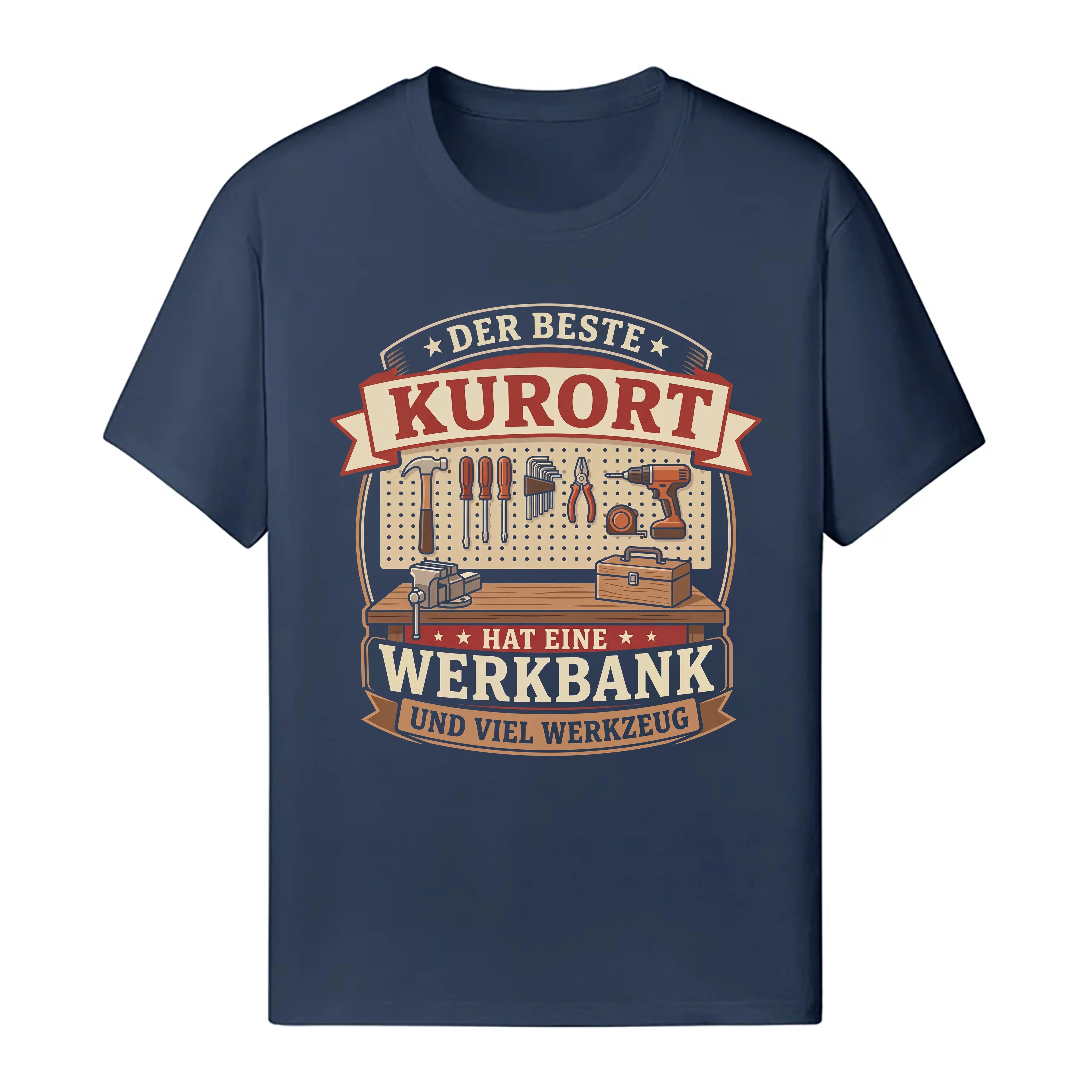 Der Beste Kurort Emblem - Handwerker T-Shirt