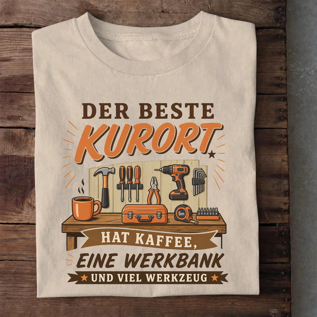 Der Beste Kurort - Handwerker T-Shirt (hell)