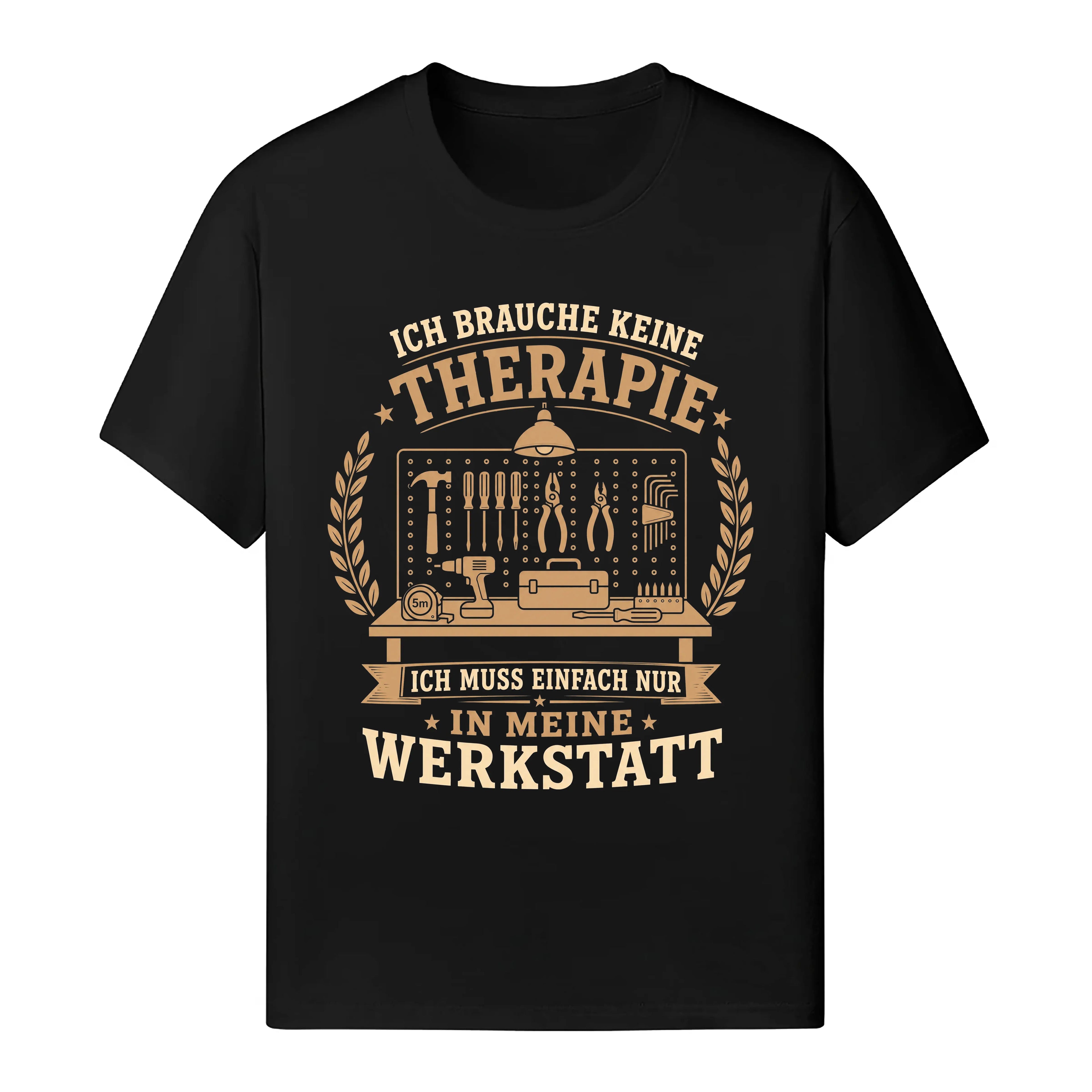 Ich Muss Nur In Meine Werkstatt - Handwerker T-Shirt