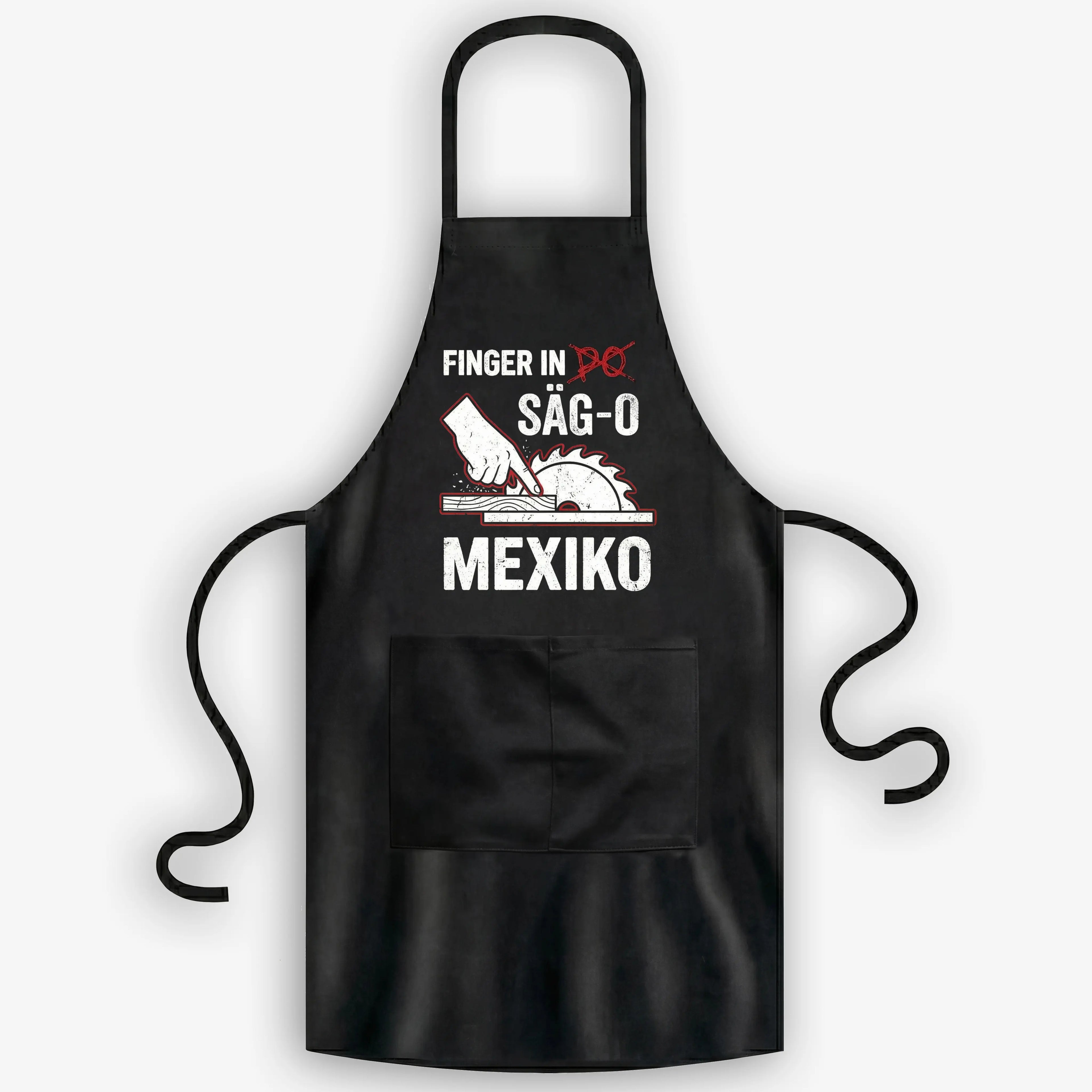 Finger in Säg-O Mexiko - Handwerker Schürze