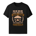 Herr Lass Hirn Vom Himmel Regnen - Handwerker T-Shirt