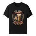 Ich Kam Sah Und Brauchte Erstmal Ein Feierabendbier - Handwerker T-Shirt