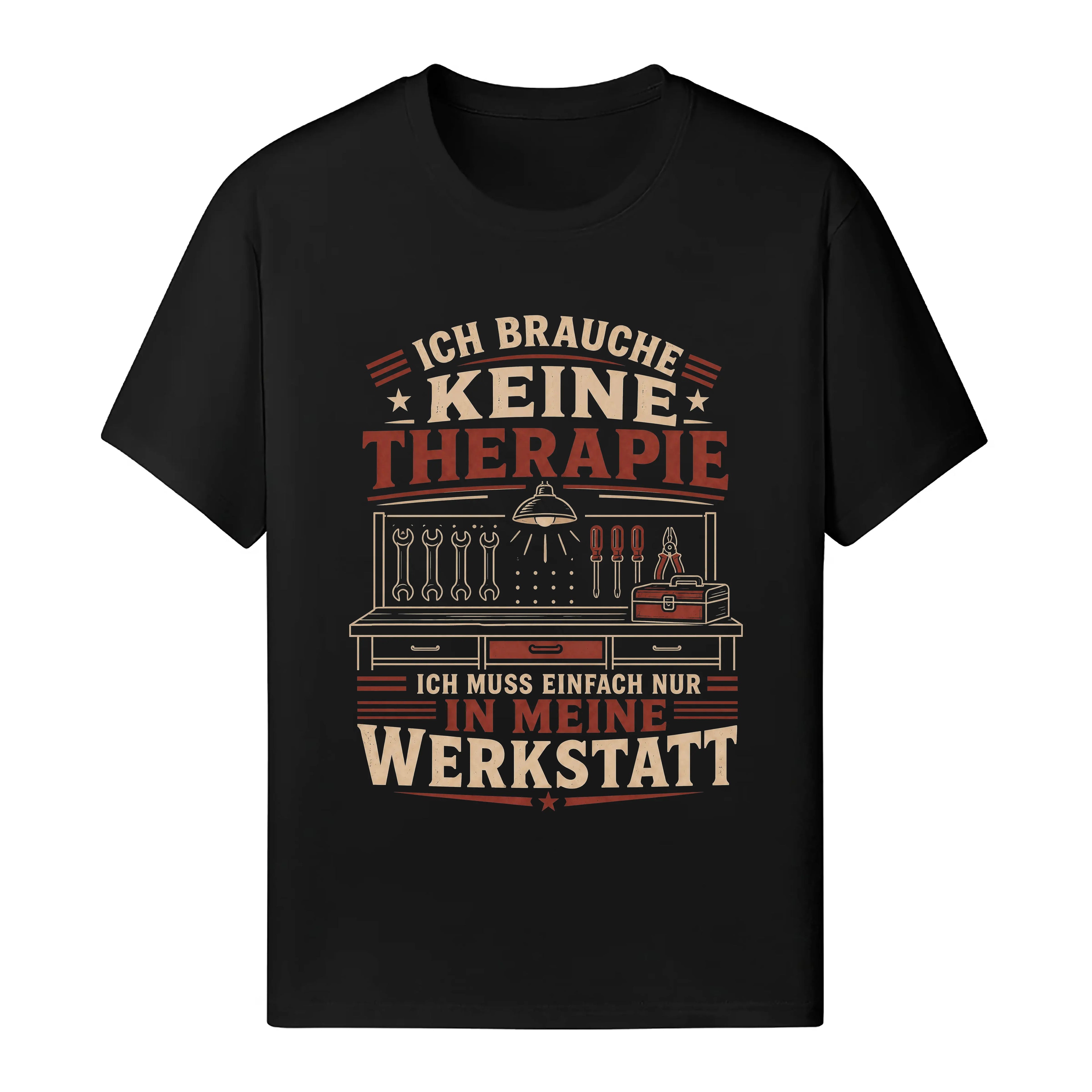 Ich Muss Nur In Meine Werkstatt - Handwerker T-Shirt