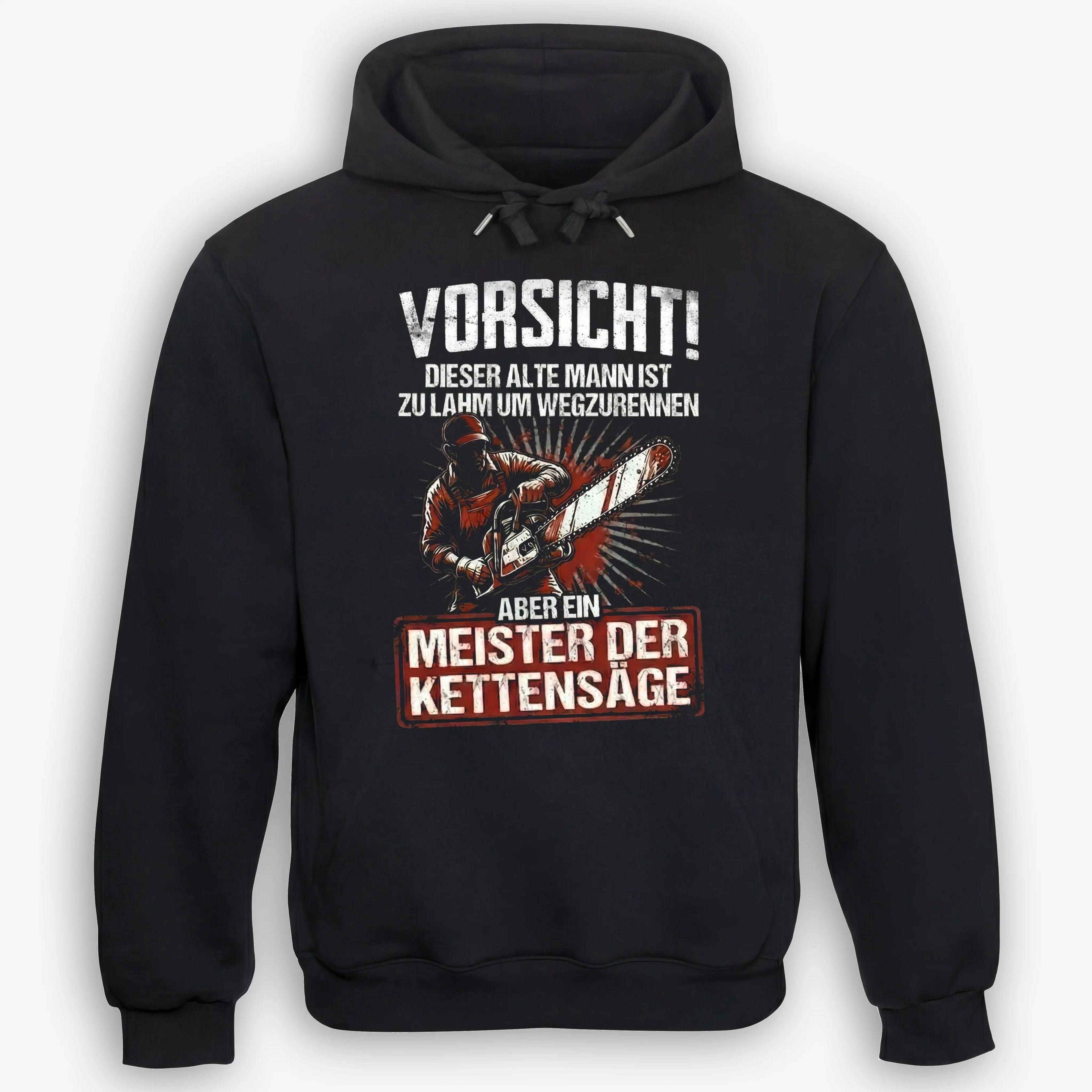Meister der Kettensäge - Handwerker Hoodie