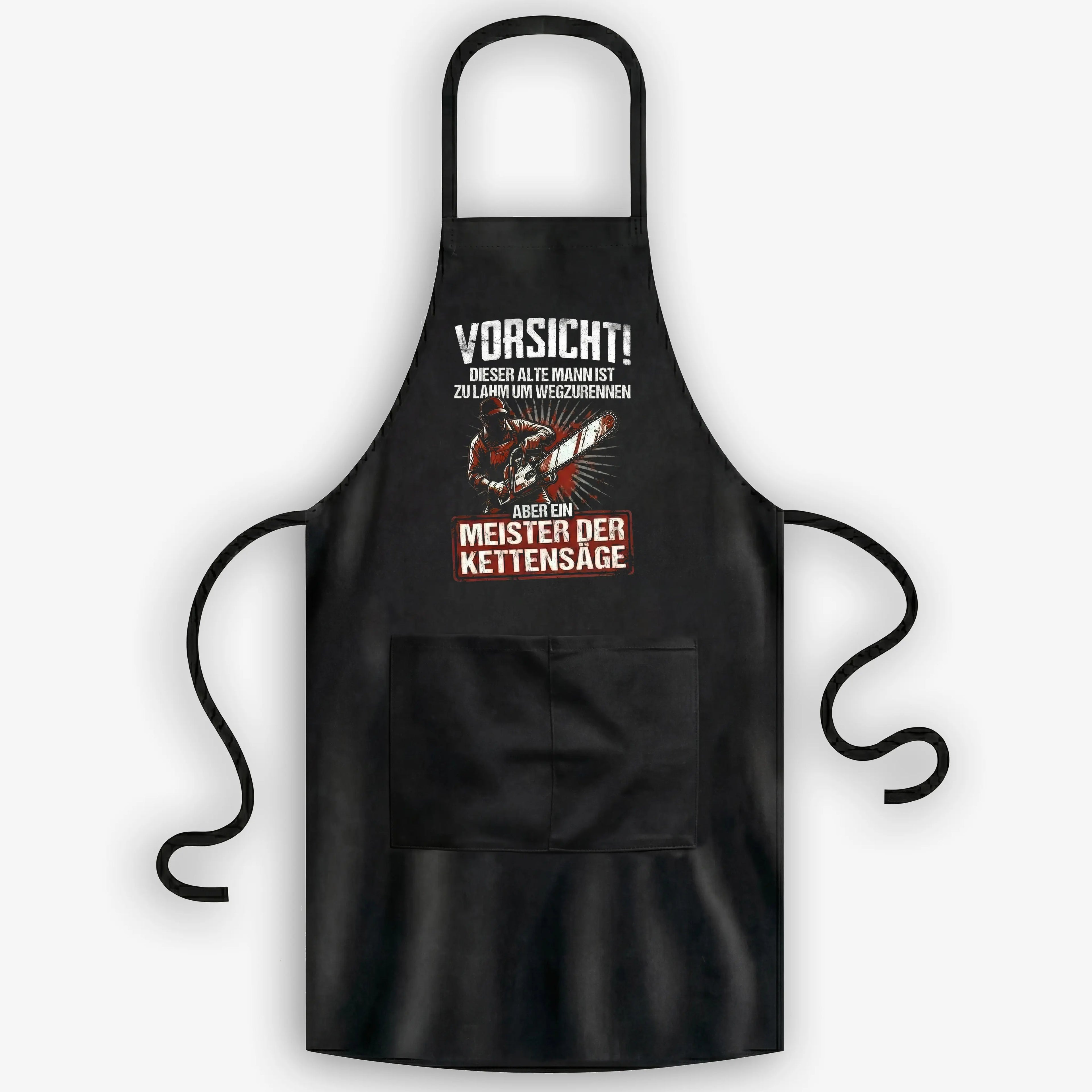 Meister der Kettensäge - Handwerker Schürze