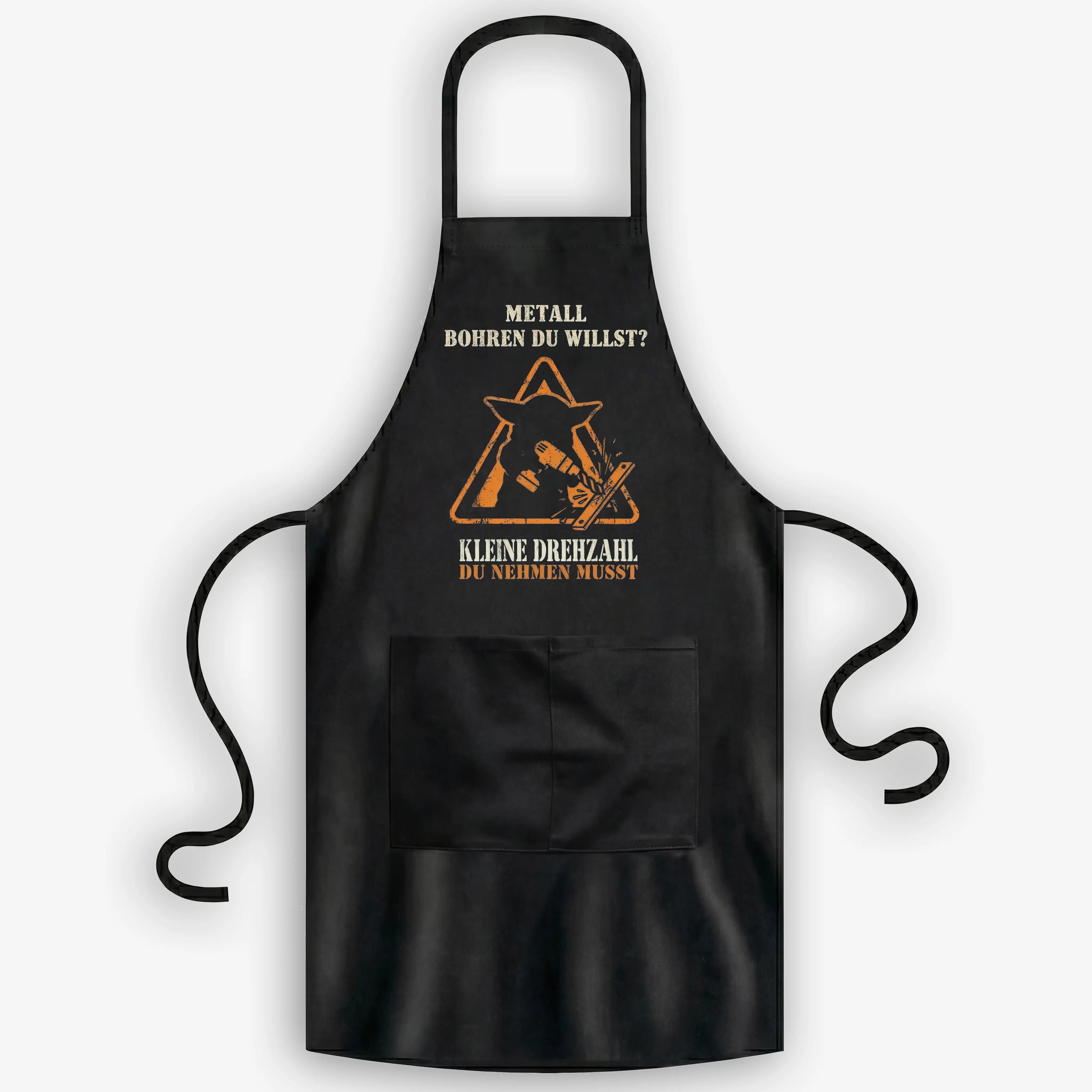 Metall bohren du willst? - Handwerker Schürze
