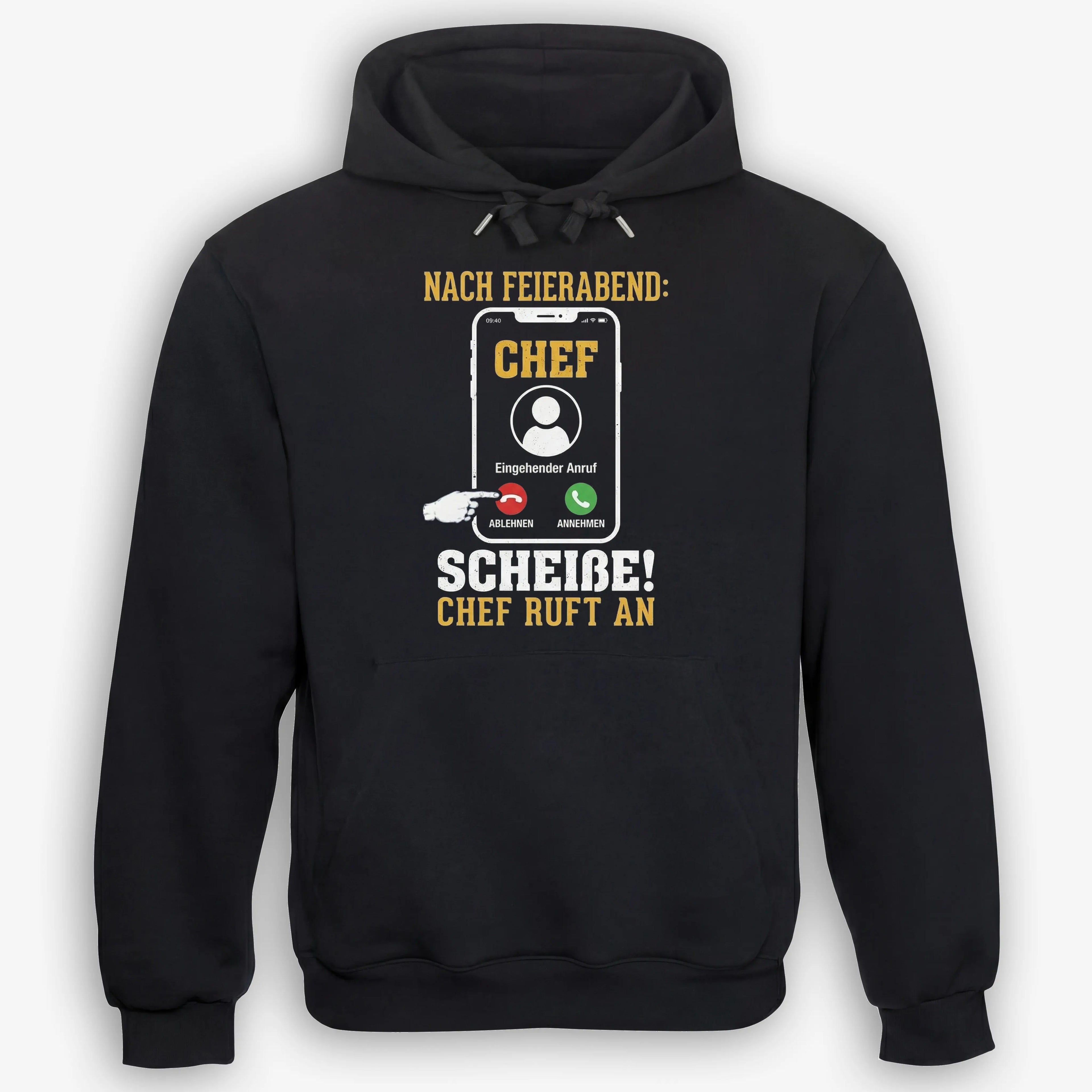 Scheiße Chef ruft an! - Handwerker Hoodie