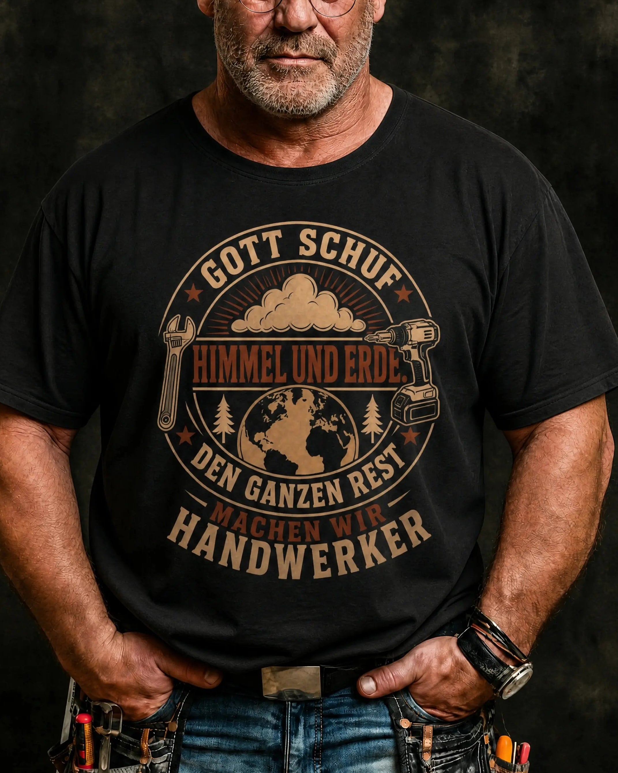 Den Ganzen Rest Machen Wir Handwerker - Handwerker T-Shirt