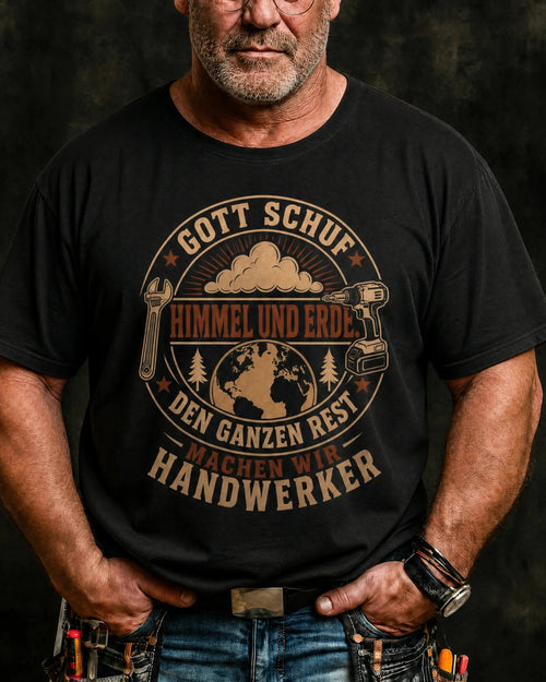 Den Ganzen Rest Machen Wir Handwerker - Handwerker T-Shirt