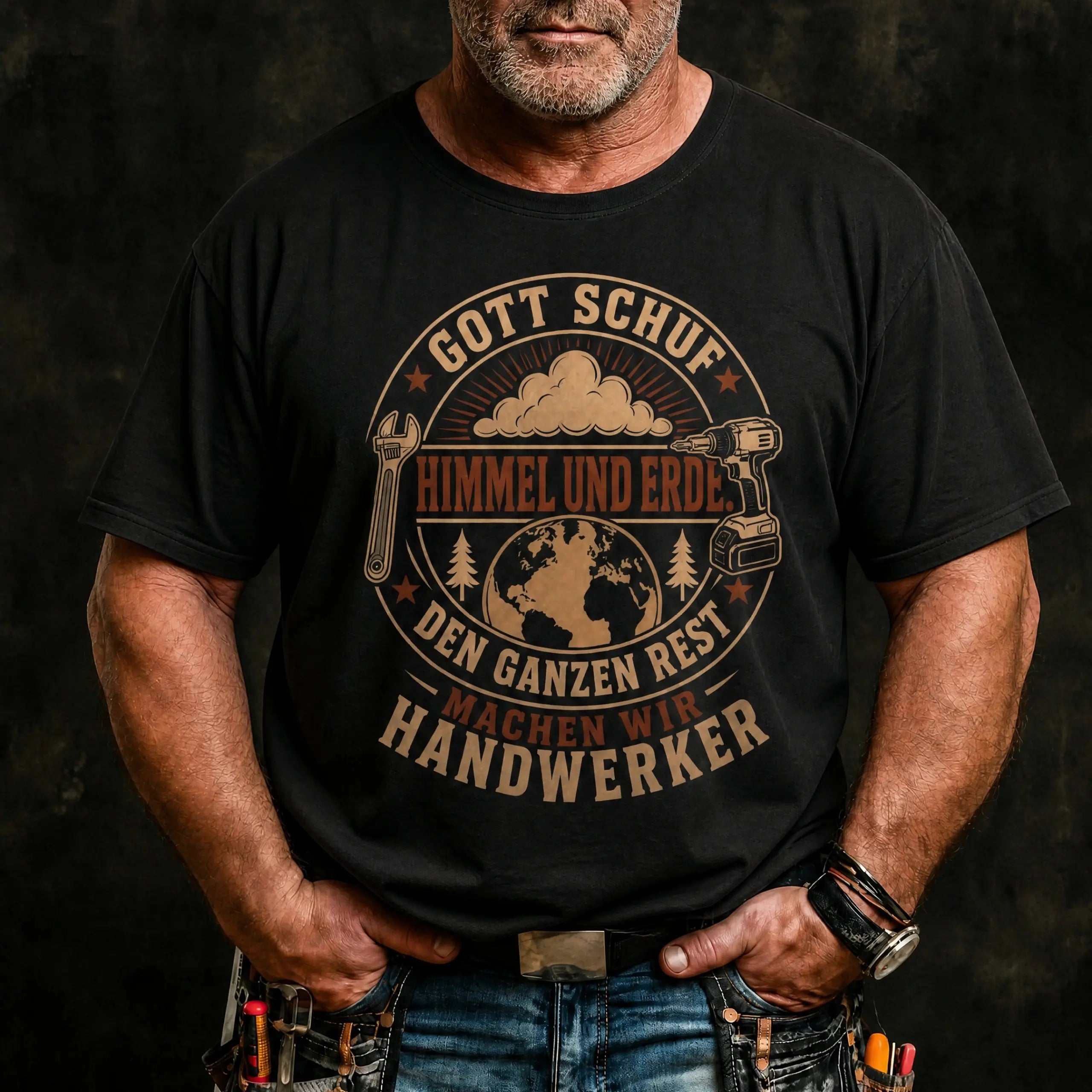 Den Ganzen Rest Machen Wir Handwerker - Handwerker T-Shirt