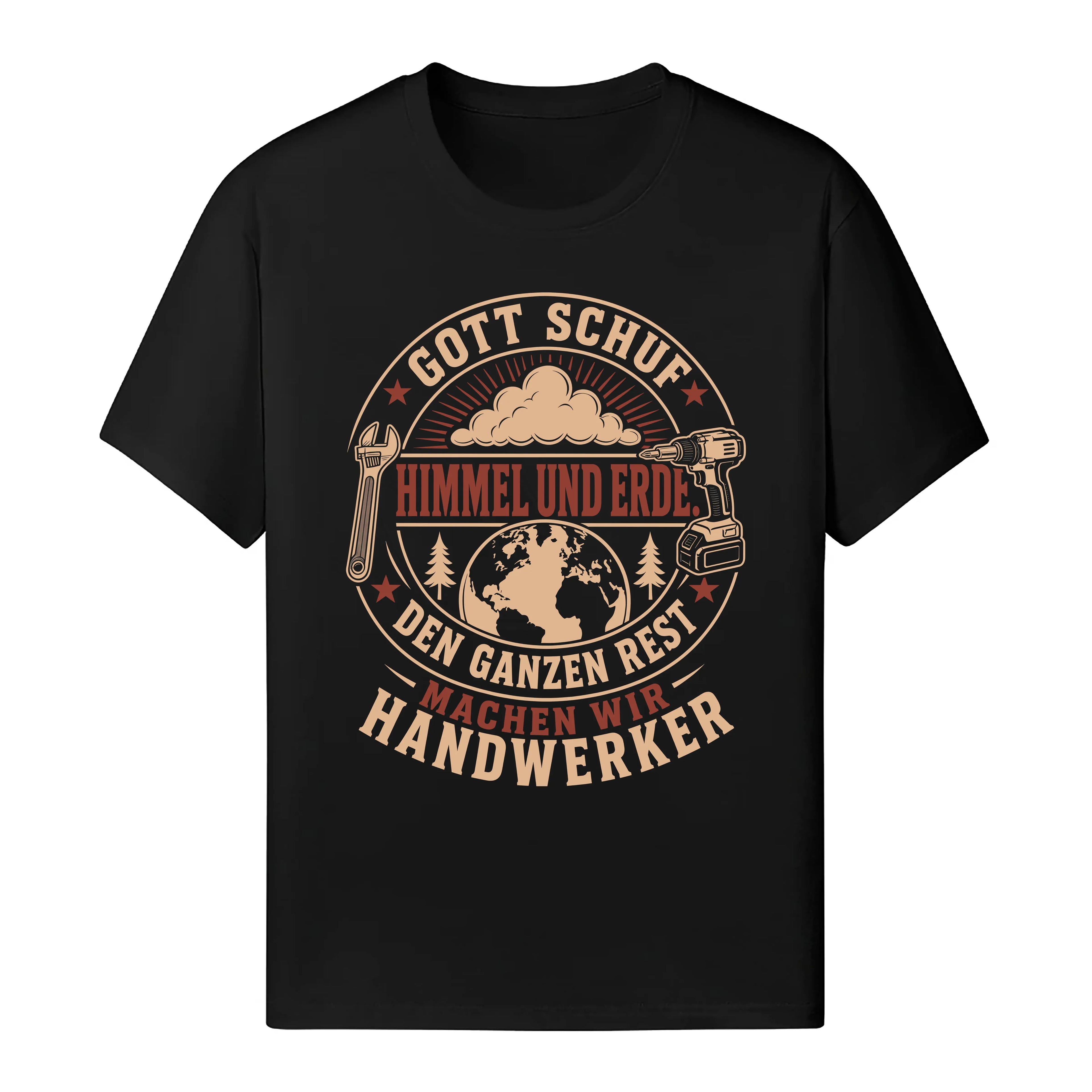 Den Ganzen Rest Machen Wir Handwerker - Handwerker T-Shirt