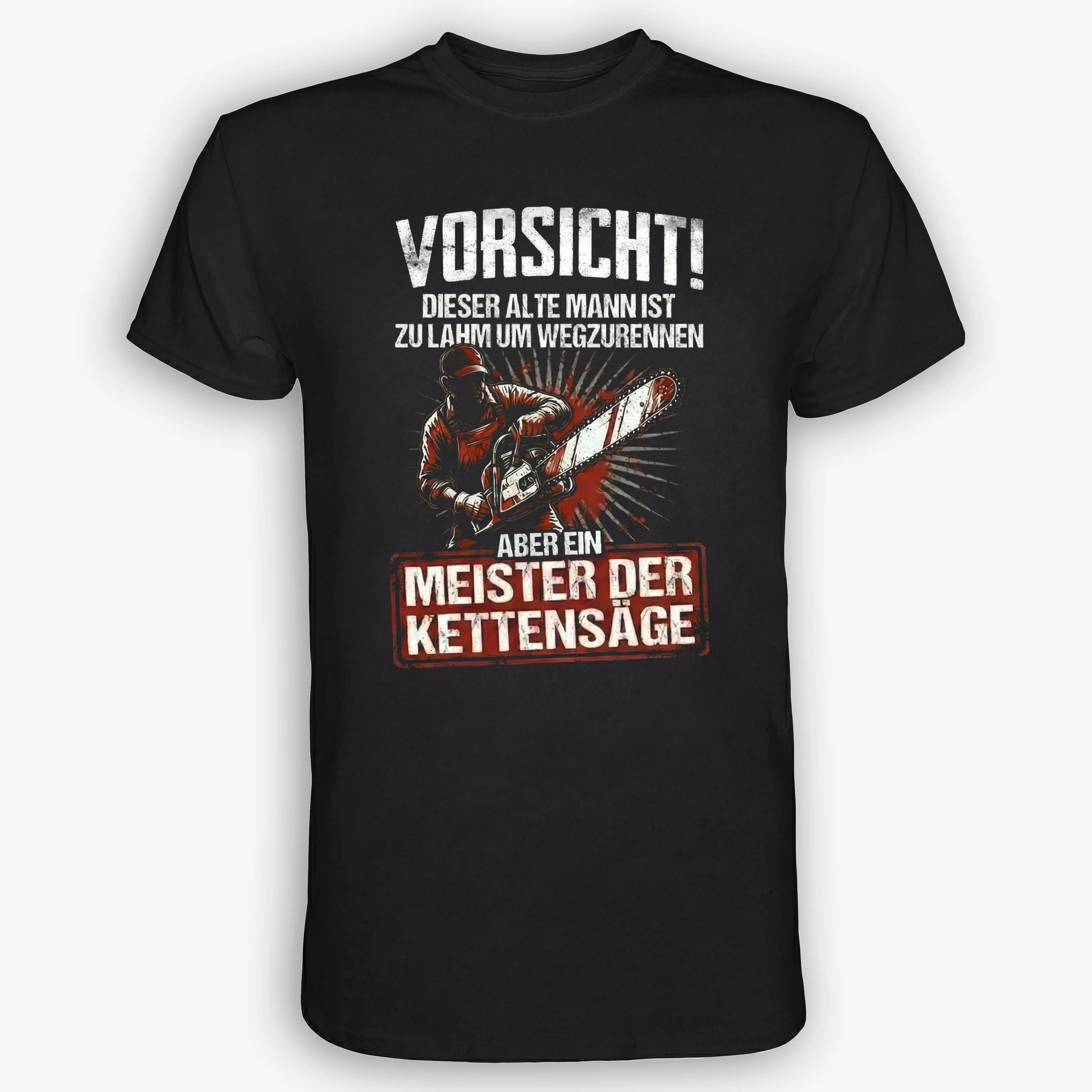 Meister der Kettensäge - Handwerker T-Shirt